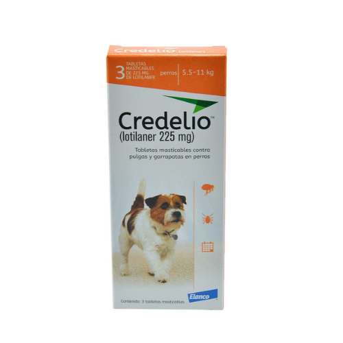 Credelio para Perros de 5.5 a 11 kg x 3 Tabletas