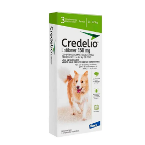 Credelio para Perros de 11 a 22 kg x 3 Tabletas