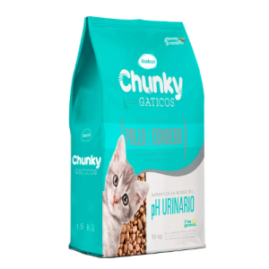 Chunky Gaticos Pollo X 1.5 Kilos
